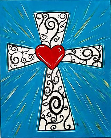Scrolled Cross