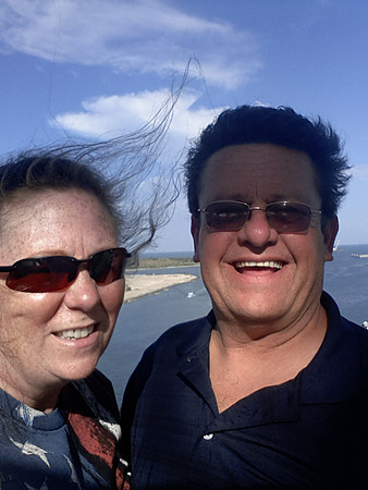 Selfies on the deck