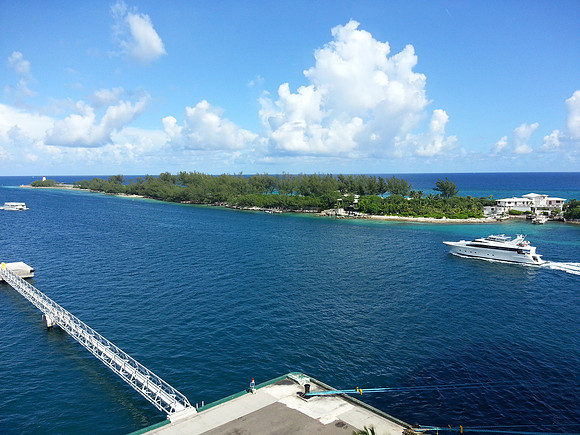 Docked in Nassau