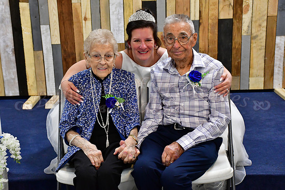 Bride and Grandparents