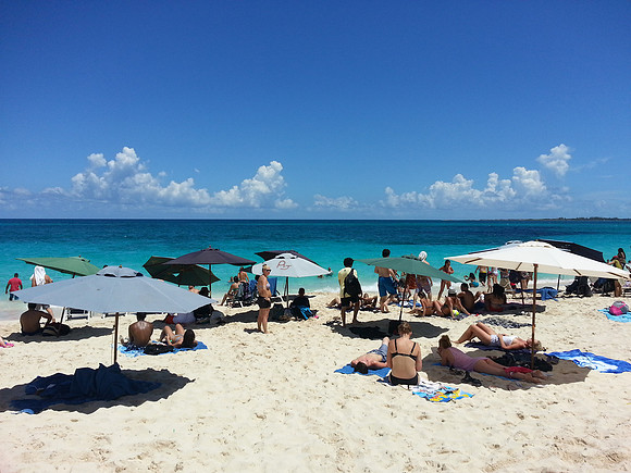Public Beach, behind Atlantis