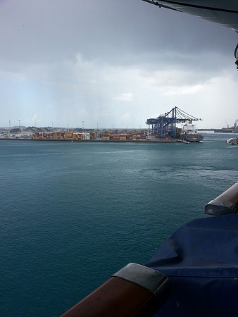 Cargo Shipping loading boxes