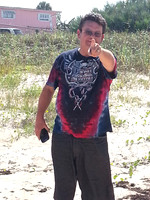 Greg Pointing at me because I am taking his picture. lol