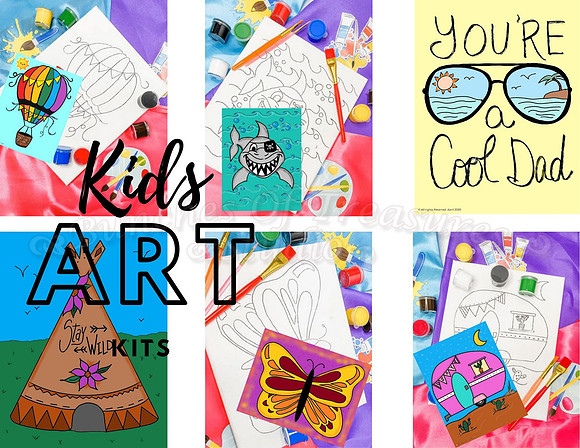 Kids Art Kits A