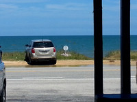 We stopped along A1A at a little shack to eat lunch.
