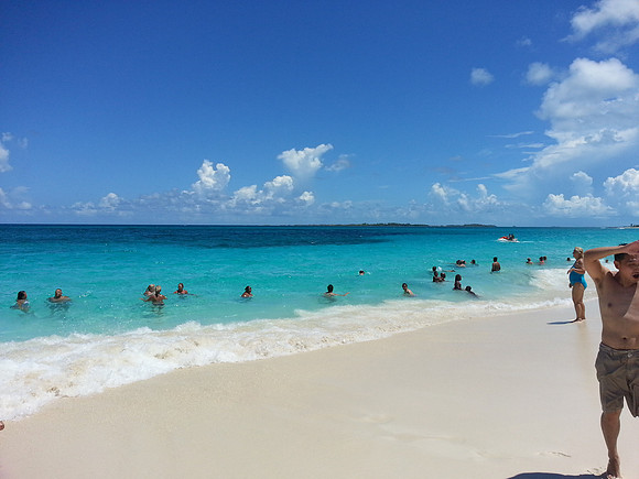 Public Beach, behind Atlantis