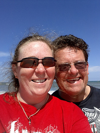 Selfie at Florida Beach