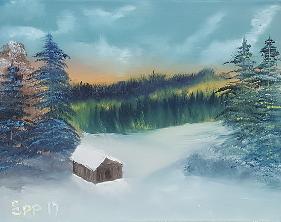 Little Cabin In The Snow