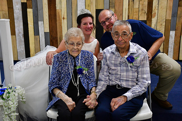 Mr. & Mrs. Morris with Grandparents